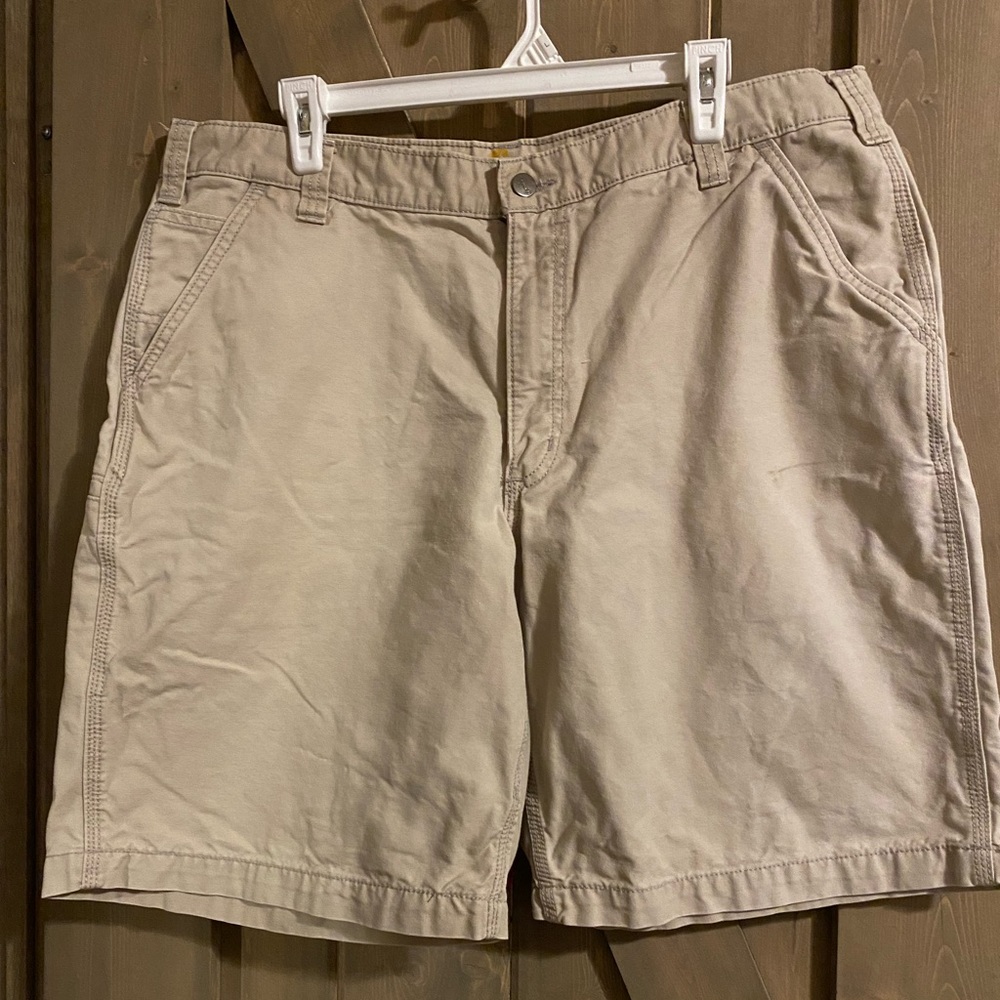 Carhartt Mens Khaki Shorts